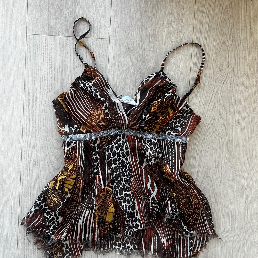 Bohemian Print Women's Tank Top